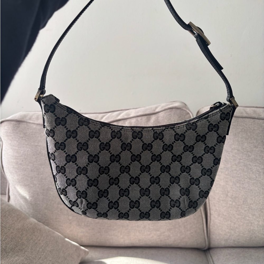 Gucci Monogram Pochette Shoulder Bag